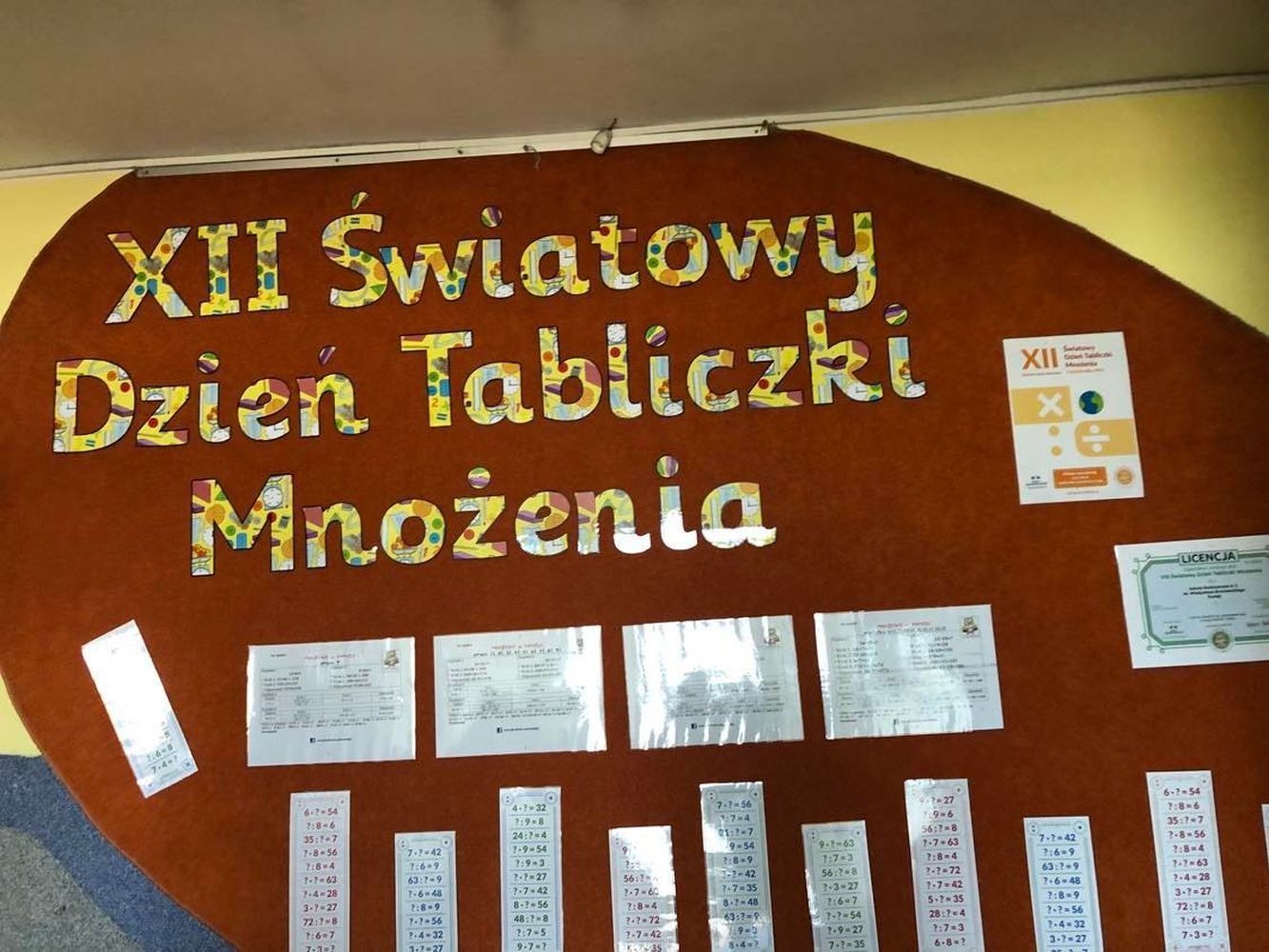 XII Światowy Dzień Tabliczki Mnożenia