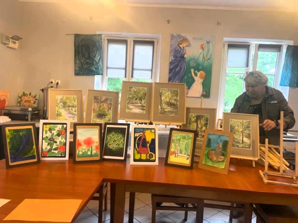 Artystyczne pasje malowane akwarelami
