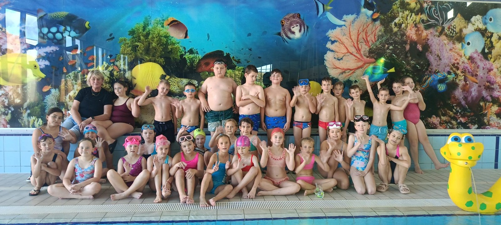 Uczniowie naszej szkoły w projekcie „Umiem Pływać”