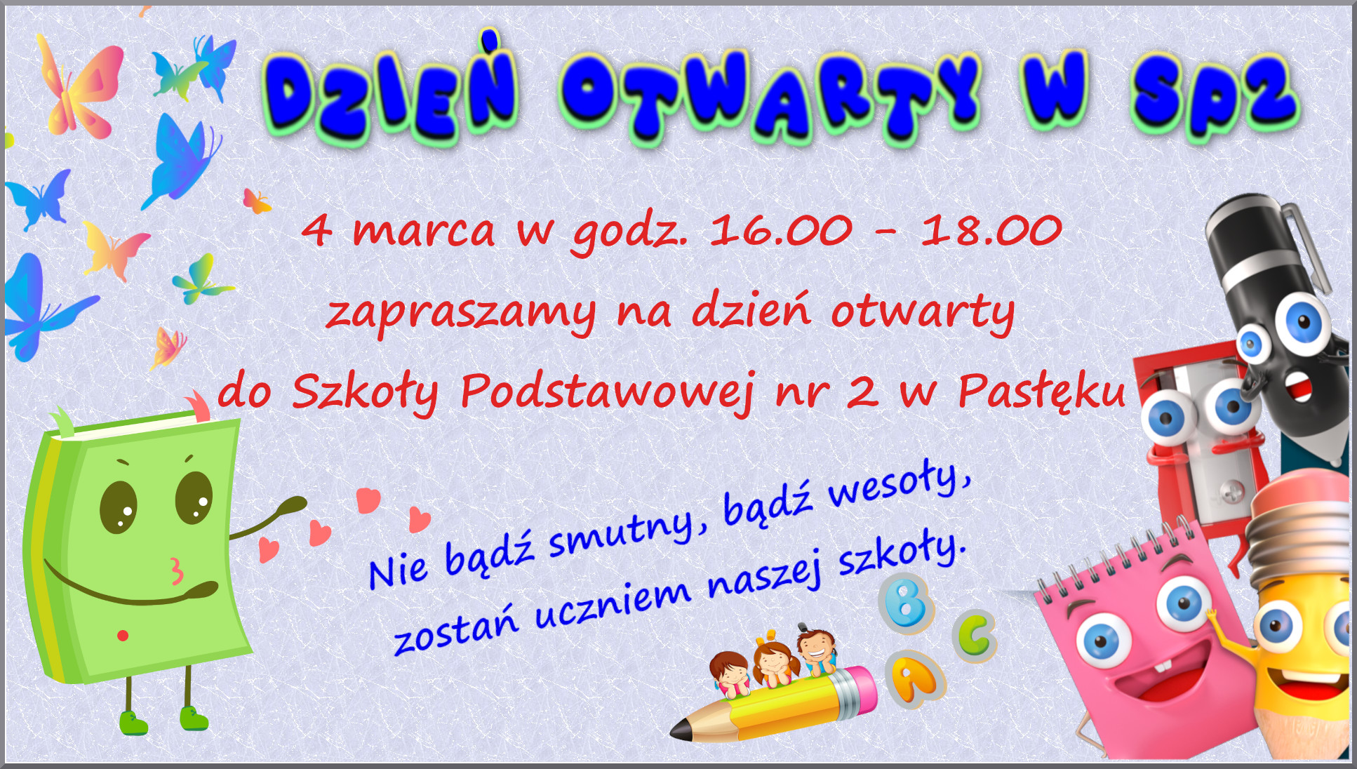 Dzień otwarty szkoły