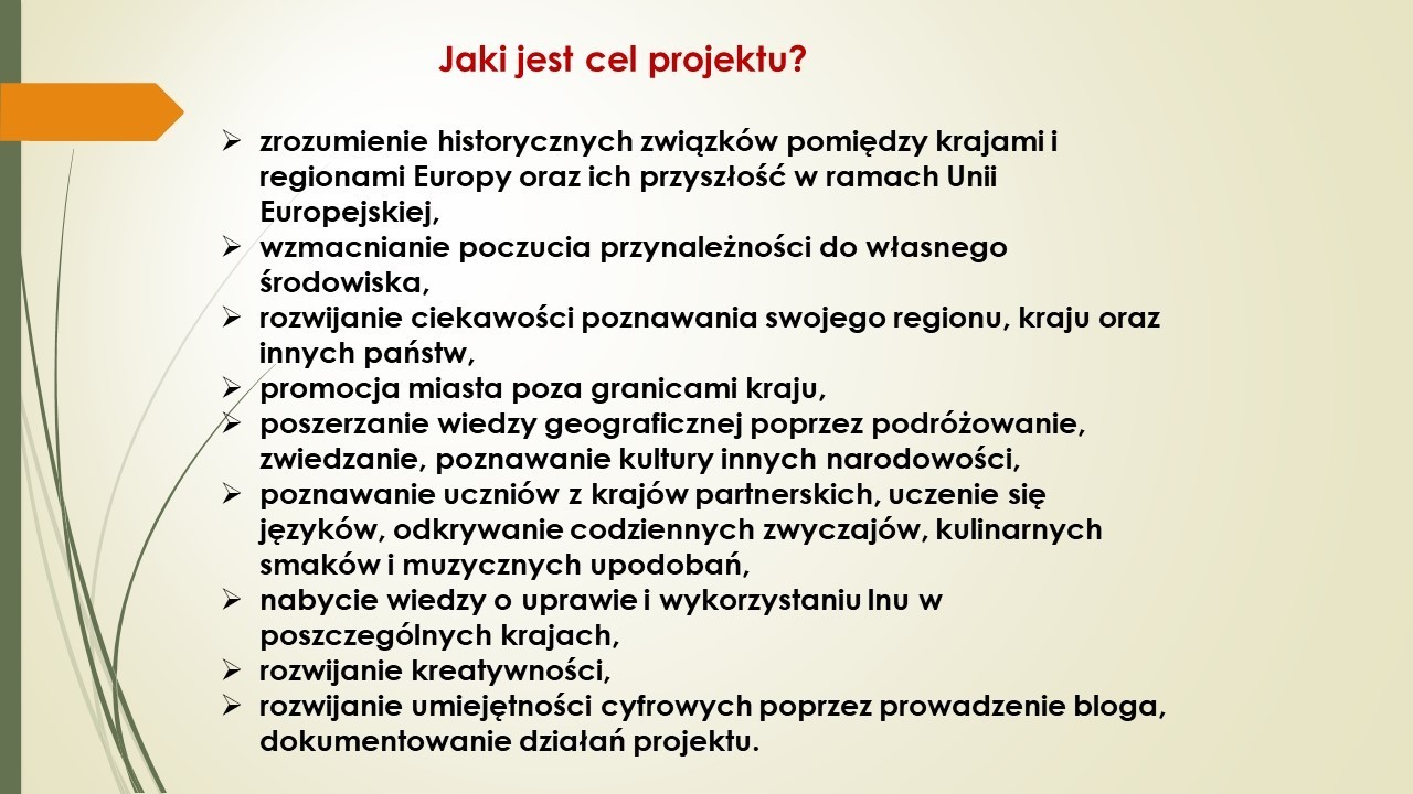 Od IX 2020  do  VIII 2022 w projekcie Erasmus + brało udział 23 uczniów naszej szkoły. Zaplanowano liczne działania nakierowane na poznawanie krajów partnerskich. Niewątpliwym atutem projektu była mobilność uczniów i nauczycieli. W ramach projektu odbyły  się trzy spotkanie międzynarodowe. Uczniowie krajów partnerskich spotykali się w Polsce, w Portugalii i we Francji. Językiem projektu był język angielski. Udział w projekcie przyniósł ogrom wrażeń i niesamowitą porcję wiedzy oraz życiowych doświadczeń.