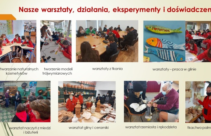 Od IX 2020  do  VIII 2022 w projekcie Erasmus + brało udział 23 uczniów naszej szkoły. Zaplanowano liczne działania nakierowane na poznawanie krajów partnerskich. Niewątpliwym atutem projektu była mobilność uczniów i nauczycieli. W ramach projektu odbyły  się trzy spotkanie międzynarodowe. Uczniowie krajów partnerskich spotykali się w Polsce, w Portugalii i we Francji. Językiem projektu był język angielski. Udział w projekcie przyniósł ogrom wrażeń i niesamowitą porcję wiedzy oraz życiowych doświadczeń.