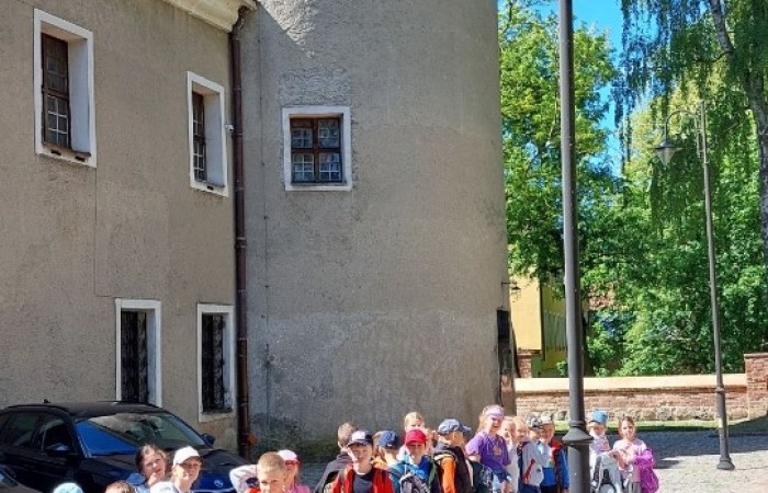 13.05 uczniowie klasy 1b postanowili wykorzystać dobrą pogodę i w ramach projektu eTwinning 