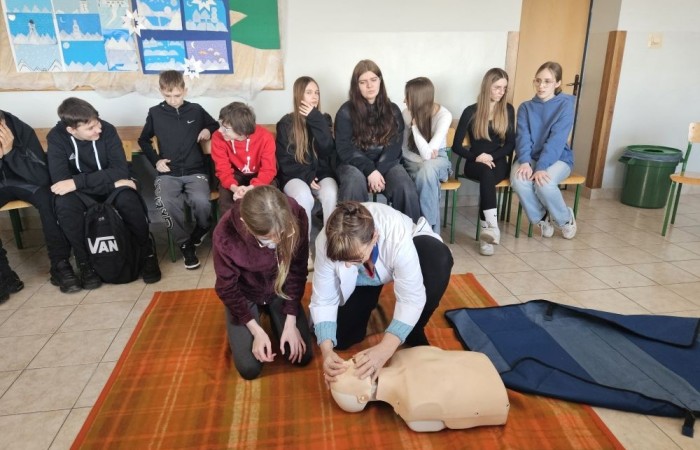 Klasy 8a i 8b brały udział w warsztatach 