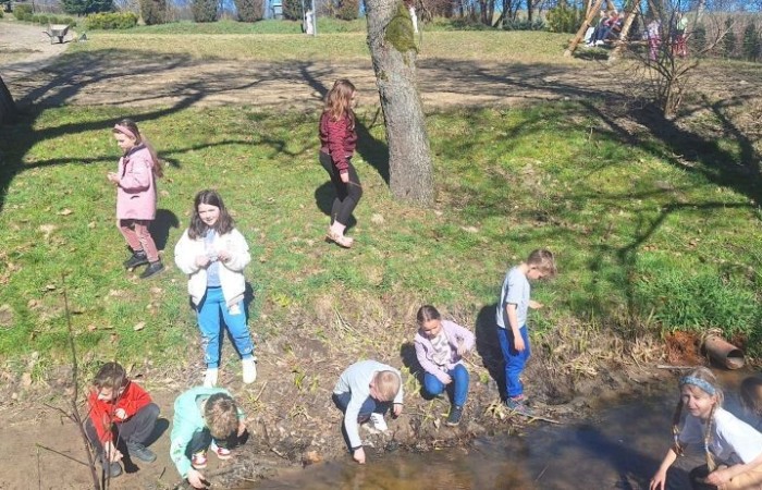 Uczniowie klas 1-3, w ramach projektu S.Z.U.M., uczestniczyli w dwudniowej wycieczce do Ekofarmy Vitalis. Była to doskonała okazja do spędzenia czasu na łonie natury i pogłębienia wiedzy ekologicznej. Pierwszy dzień rozpocznął się od przyjazdu i zakwaterowania, po czym uczestnicy mieli okazję wziąć udział w karmieniu zwierząt, co pozwoło im na bliższe poznanie różnych gatunków i ich zwyczajów. Po południu odbyły się warsztaty proekologiczne, podczas których uczestnicy dowiedzieli się, jak można dbać o środowisko w codziennym życiu. Wieczorem uczestnicy projektu mogli spędzić wspólnie czas przy ognisku, które stworzyło przestrzeń do integracji i wspólnej zabawy. Drugi dzień był wypełniony zabawami na świeżym powietrzu, z możliwością obcowania z przyrodą oraz poznawania jej tajemnic. To wyjątkowe doświadczenie z pewnością wzbogaciło wiedzę uczestników i będzie inspiracją do działań na rzecz ochrony środowiska.