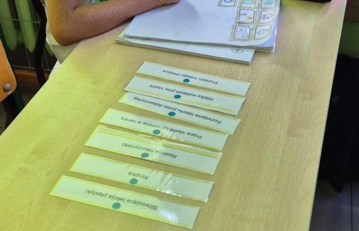 Przygoda Vashti – dziewczynki, która dzięki jednej kropce odnalazła w sobie odwagę i odkryła talent – stała się dziś inspiracją dla uczniów klas 1–3. Z okazji Międzynarodowego Dnia Kropki dzieci wysłuchały jej historii, a następnie wzięły udział w twórczych działaniach plastycznych. To był czas pełen kreatywności, zabawy i odkrywania własnych możliwości. Dzień upłynął w atmosferze radości, kolorów i wiary w to, że każdy z nas potrafi stworzyć coś wyjątkowego.