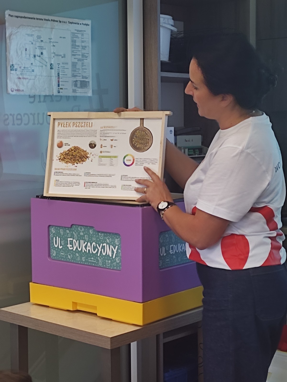 W dniu 22 września uczniowie klas siódmych Szkoły Podstawowej nr 2 wzięli udział w wyjątkowym wyjściu edukacyjnym do miejskiej ciepłowni Veolia w ramach podjętej współpracy na rzecz kształtowania postaw proekologicznych. Celem wizyty było poznanie sposobu działania systemu ciepłowniczego, procesu wytwarzania energii systemowej i jej roli, jaką odgrywa ona w codziennym życiu mieszkańców Pasłęka. 
Po przyjściu na teren zakładu uczniowie zostali przywitani przez pracowników Veoli: dyrektora regionalnego pana Rafała Orzoł, specjalistkę d.s ochrony środowiska panią Agnieszkę Margańską, kierownika ciepłowni w Pasłęku pana Michała Szkolmowskiego oraz innych pracowników. Na początku spotkania odbyło się krótkie szkolenia BHP dla uczniów, a następnie przeszliśmy w kaskach ochronnych na własne oczy zobaczyć wnętrze ciepłowni. Uczniowie poznali wszystkie etapy wytwarzania energii cieplnej. odwiedzili kotłownię, sterownię oraz punkt, w którym oczyszczane są spaliny. Duże wrażenie zrobiła na nich skala urządzeń – ogromne kotły, sieci rur i skomplikowane systemy monitoringu pracy tych urządzeń. Pracownicy zakładu chętnie odpowiadali na pytania uczniów, tłumacząc zasady pracy i funkcjonowania takich instalacji.  
W drugiej części spotkania pani Agnieszka zaprezentowała krótką prezentację o znaczeniu bioróżnorodności w naszym  środowisku. Zaznaczyła jak ważną rolę ma bioróżnorodność w codziennym życiu, gdyż jest ona fundamentem zdrowych ekosystemów, zapewniając nam czystą wodę, żywność, oraz stabilność klimatyczną i jakie zagrożenia niesie za sobą jej utrata.  
Na koniec spotkania uczniowie wykonali plakat promujący tematykę naszego wyjścia oraz wykonali budki lęgowe dla ptaków i nietoperzy, które ozdobią teren szkolny.
Wycieczka zakończyła się krótkim quizem wiedzy o energii cieplnej i ochronie środowiska. Najaktywniejsi uczestnicy otrzymali nagrody, a pozostali uczniowie drobne upominki. 
